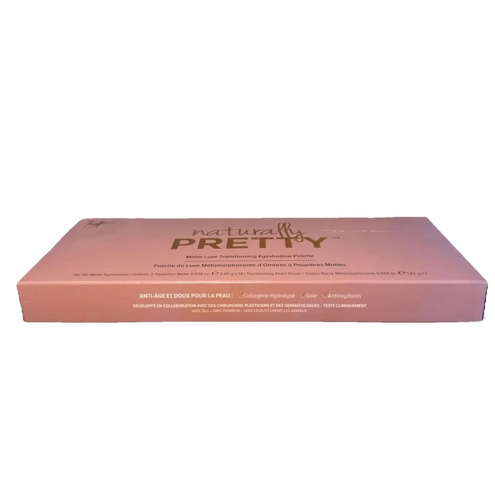 IT COSMETICS NATURALLY PRETTY MATTE LUXE TRANSFORMING 15 EYESHADOW PALETTE! BOX!